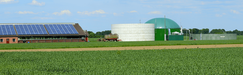 Biogas og solceller skal gøre energiproduktionen mere bæredygtig