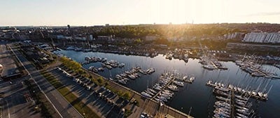 Dronefilm til ejendomsmæglere og ejendomssalg eller udlejning